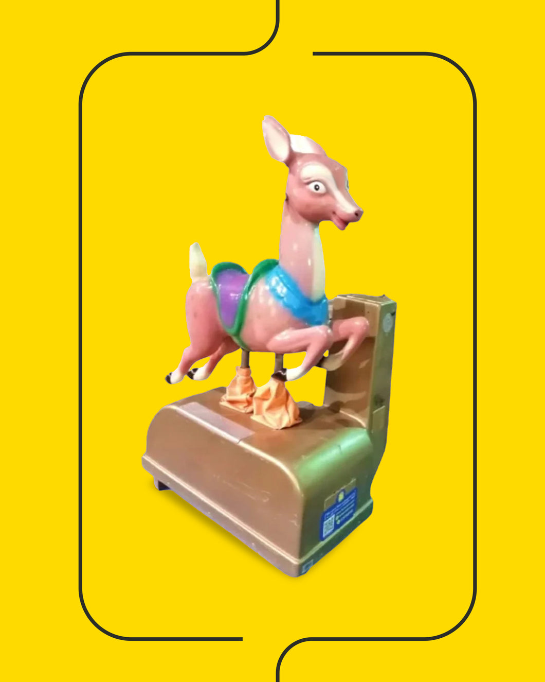 Deer Vintage Kiddie Ride