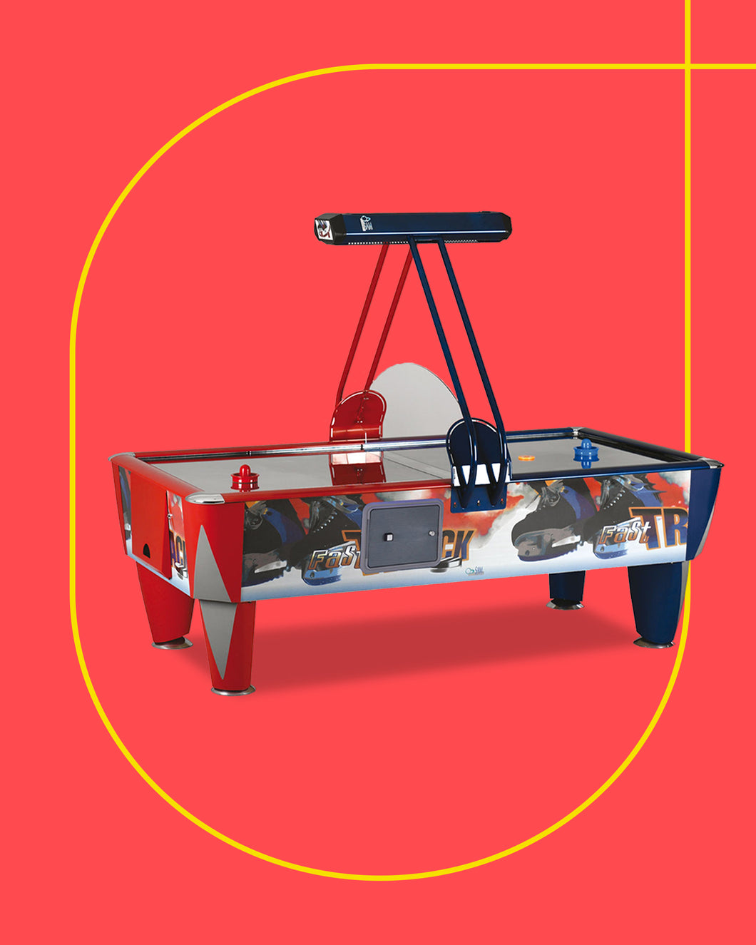 Double Fast Track Air Hockey