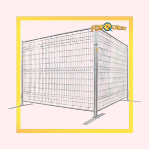 Crowd Control fences Frame-White (Per Piece)