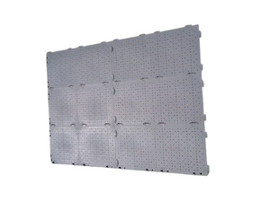 Plastic Portable Event Flooring Gray  (Price per sqm)