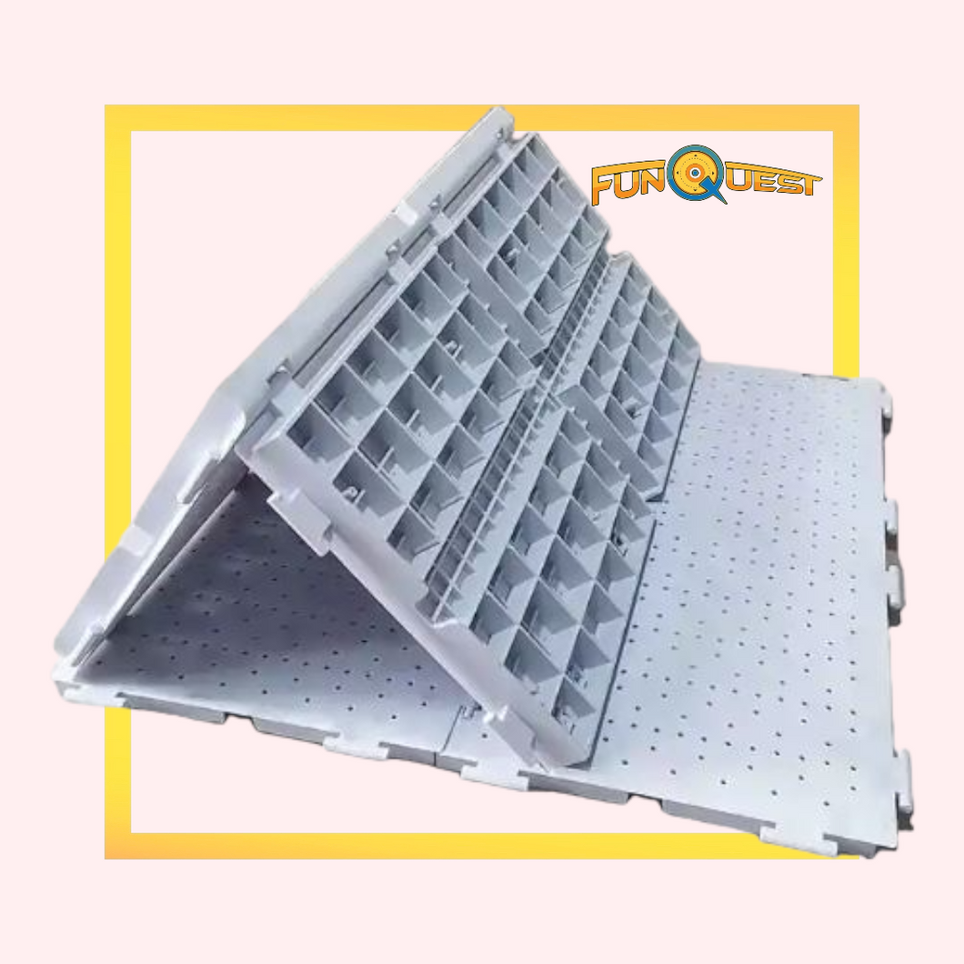 Plastic Portable Event Flooring Gray  (Price per sqm)