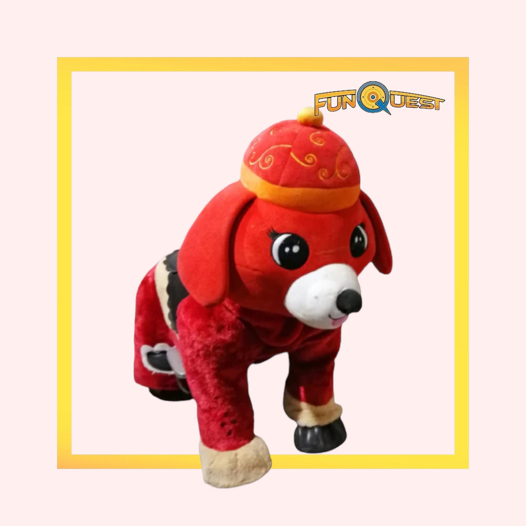 Red Dog Stuff Animal Ride